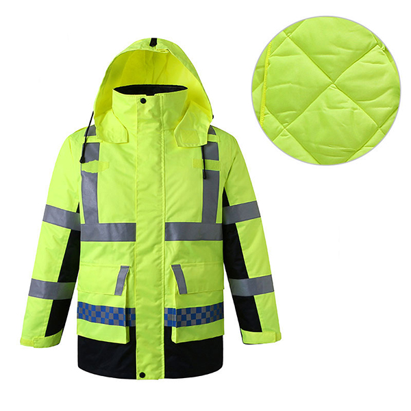 cnss江南在线(中国)棉衣 交通冬季安全加厚棉服两件套