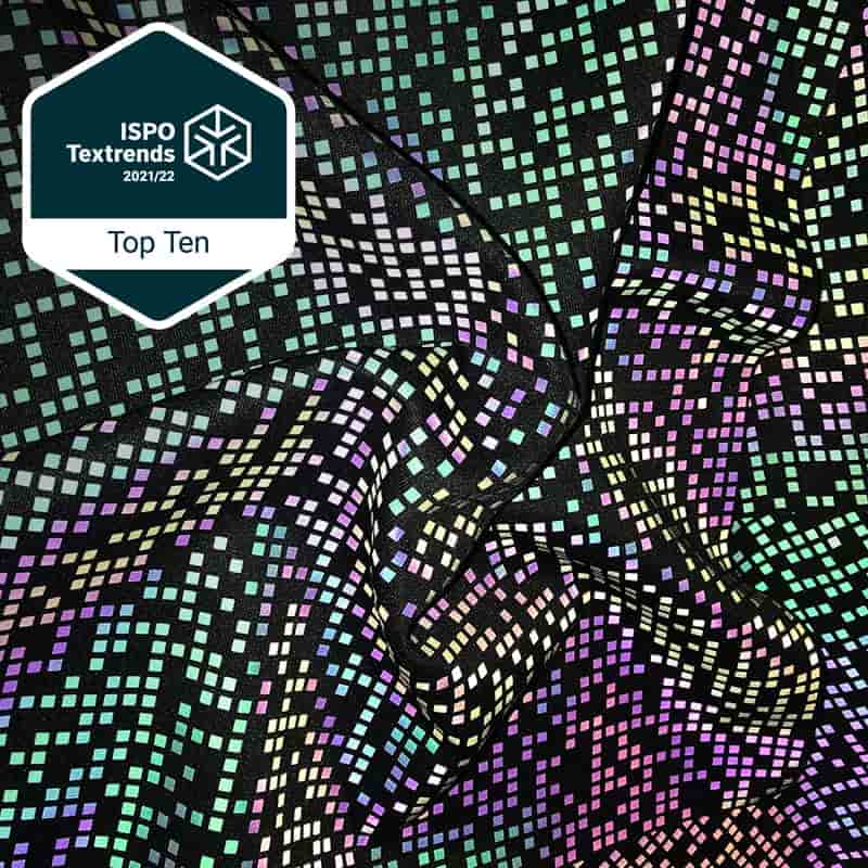 炫彩印花小方格江南在线(中国)布