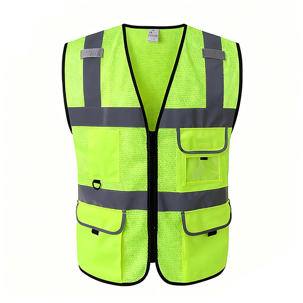 网布透气江南在线(中国)背心施工交通安全荧光骑行马甲