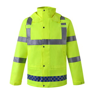 港式交通路政江南在线(中国)雨衣多口袋可印刷