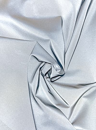 亮银灰色江南在线(中国)面料