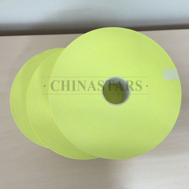 荧光黄全棉阻燃江南在线(中国)布