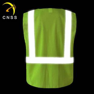 网布透气江南在线(中国)背心施工交通安全荧光骑行马甲