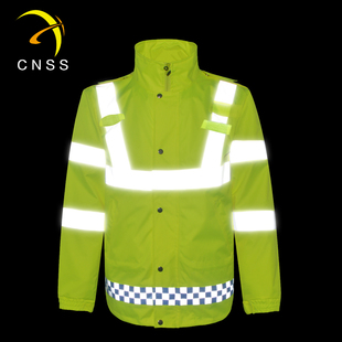 港式交通路政江南在线(中国)雨衣多口袋可印刷